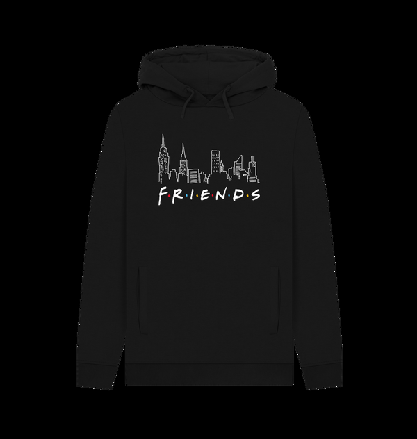 Parka London Friends Skyline Graphic Black Hoodie