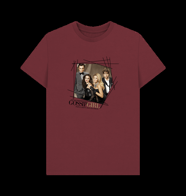 Parka London Gossip Girl Cast Graphic Red T-Shirt