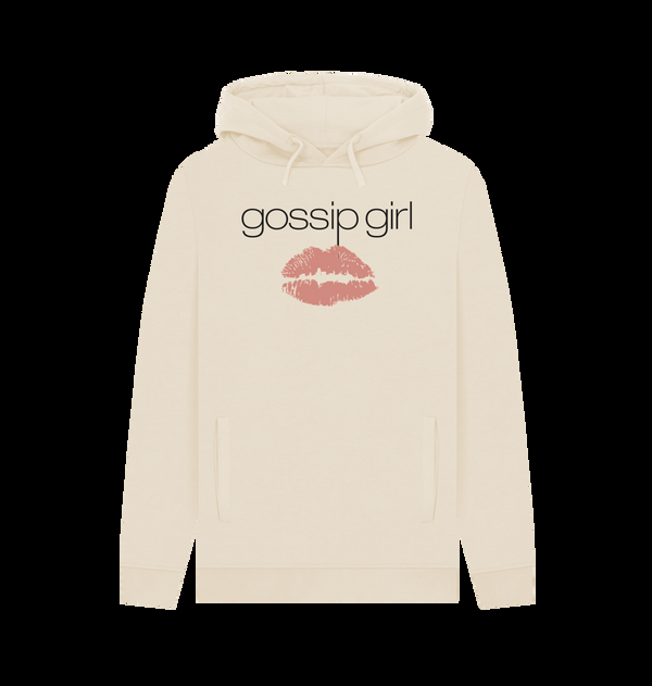 Parka London Gossip Girl XOXO Graphic Cream Hoodie