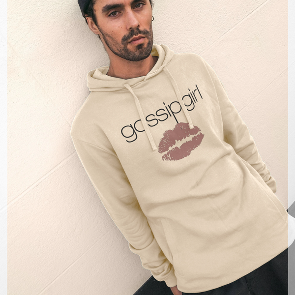 parka london Gossip Girl XOXO Graphic Cream Hoodie