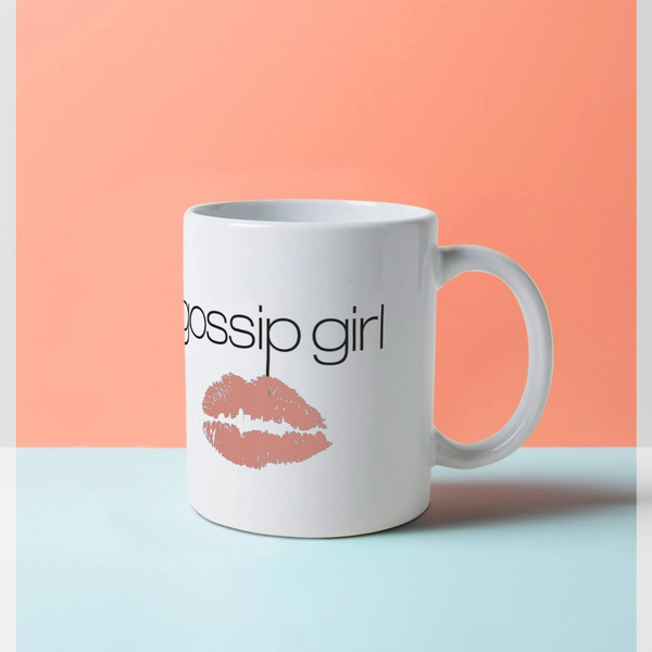 parka london Gossip Girl XOXO Graphic White Mug
