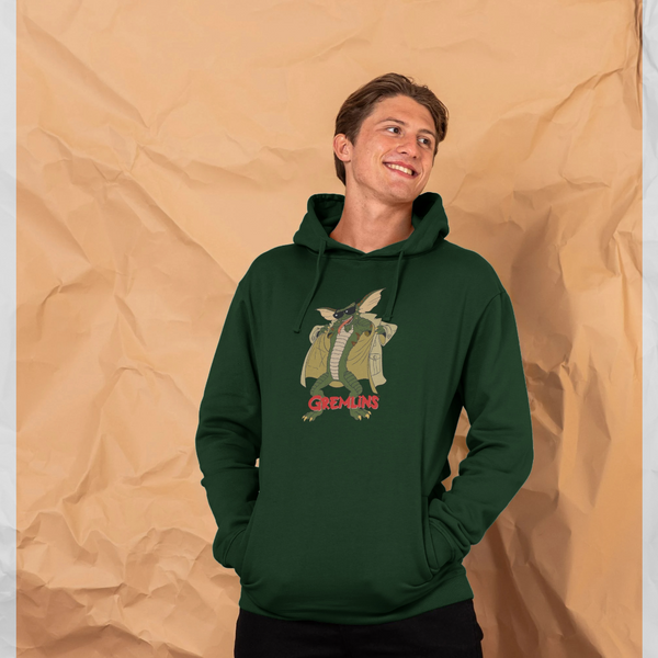 parka london Gremlins Flasher Green Hoodie