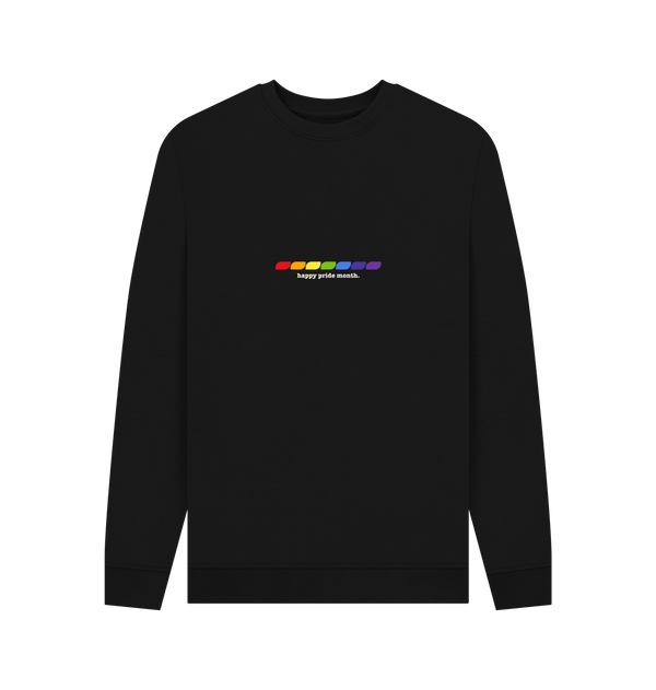 Parka London Happy Pride Month Black Sweatshirt