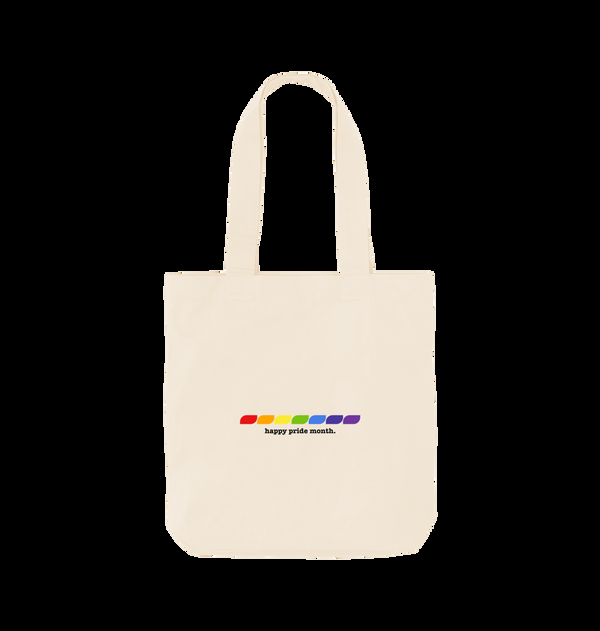 Parka London Happy Pride Month Natural Tote Bag
