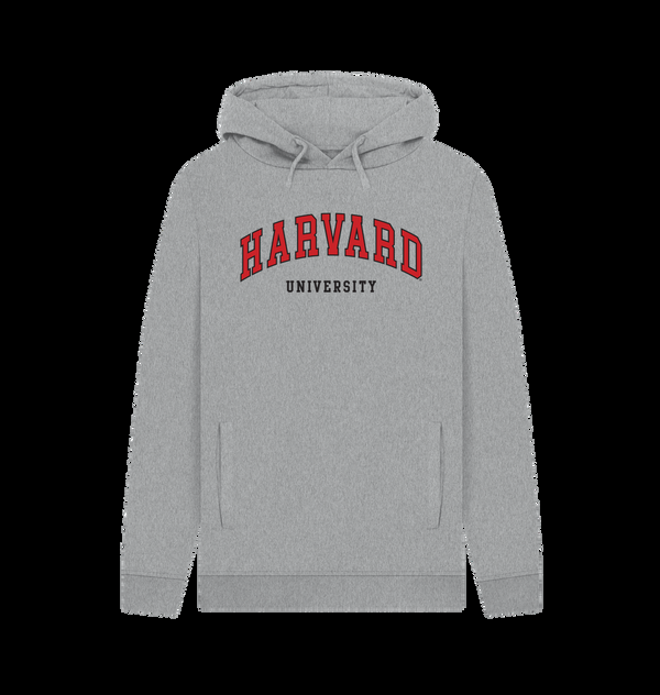 Parka London Harvard University Script Grey Hoodie