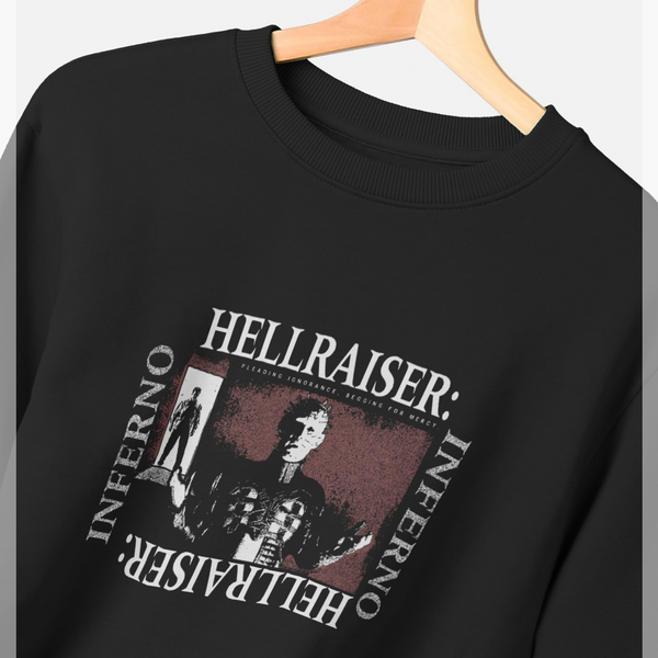 parka london Hellraiser Inferno Black Sweatshirt