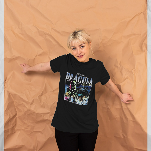 parka london Horrorline 'Bite Me ' Black T -Shirt