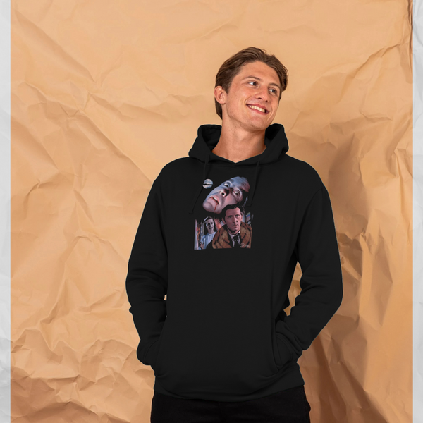 parka london Horrorline Dracula Black Hoodie