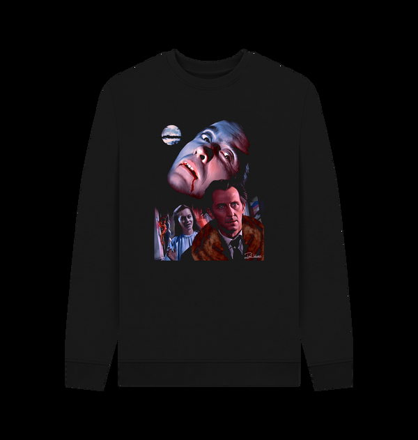 Parka London Horrorline Dracula Black Sweatshirt