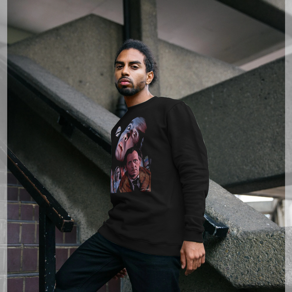parka london Horrorline Dracula Black Sweatshirt