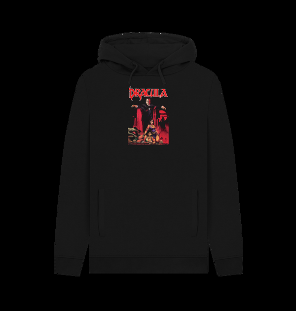 Parka London Horrorline Dracula Lives Black Hoodie