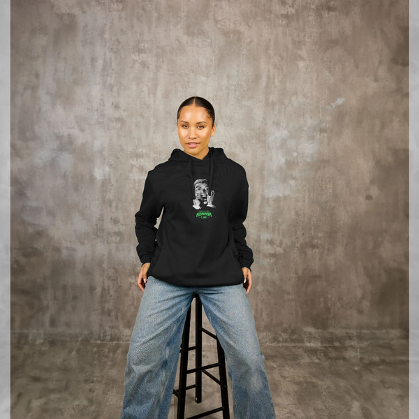 parka london Horrorline Gorgon Scare Black Hoodie