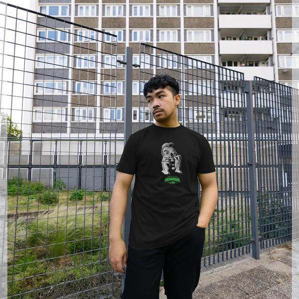 parka london Horrorline 'Gorgon Scare' Black T-Shirt