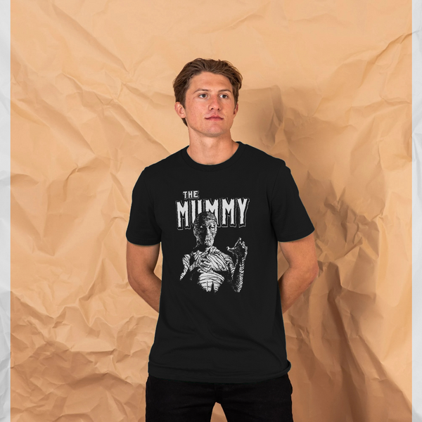 parka london Horrorline The Mummy Black T-Shirt