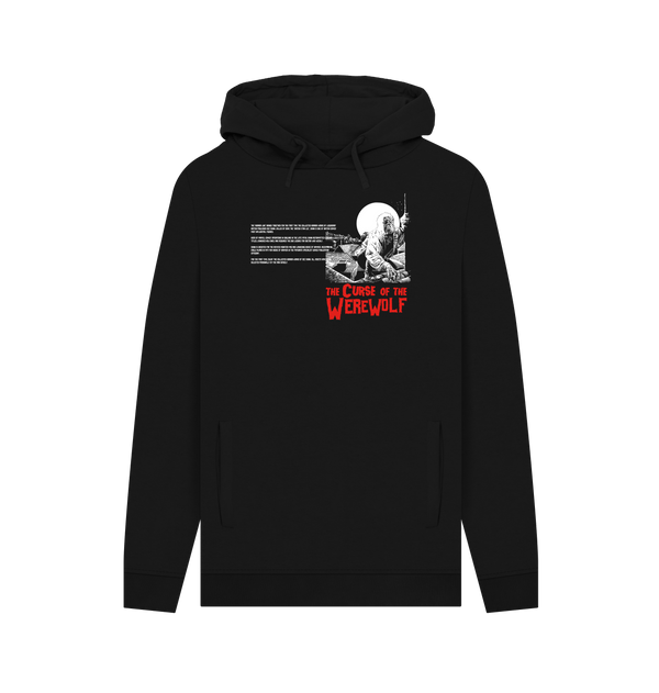 Parka London Horrorline Werewolf Black Hoodie