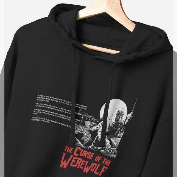 parka london Horrorline Werewolf Black Hoodie