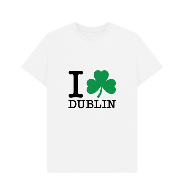 Parka London I Heart Dublin Shamrock White T-Shirt