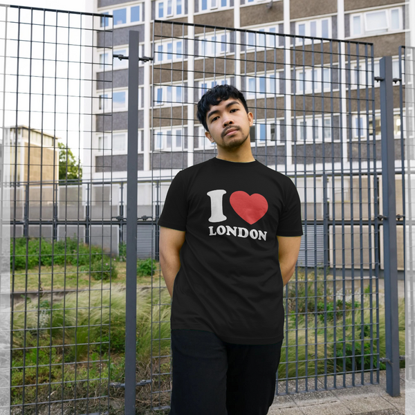 parka london I Heart London Black T-Shirt