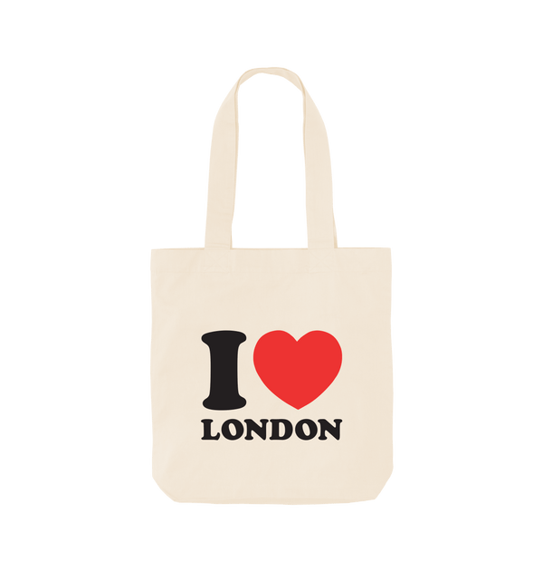 Parka London I Heart London Natural Tote Bag