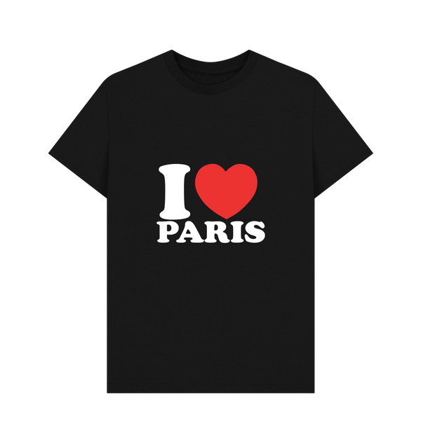 Parka London I Heart Paris Black T-Shirt