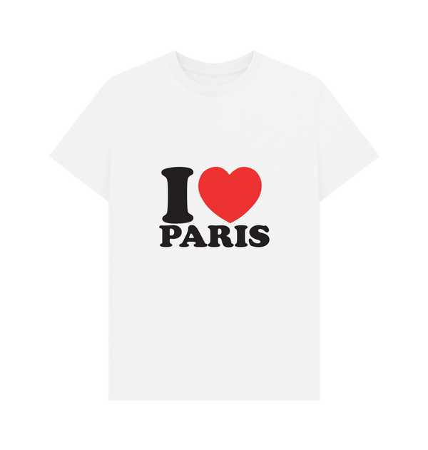 Parka London I Heart Paris White T-Shirt