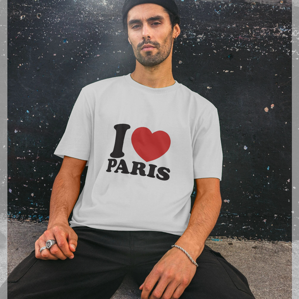 parka london I Heart Paris White T-Shirt