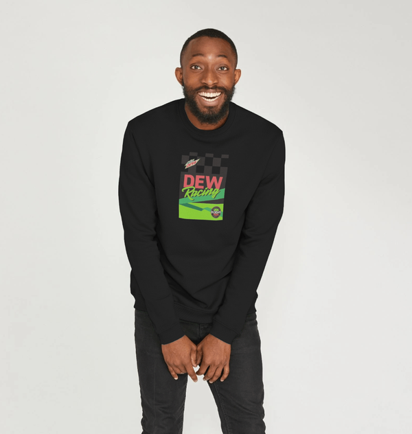 parka london Mountain Dew Racing Black Sweatshirt