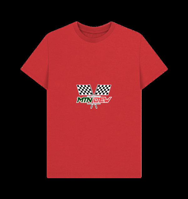 Parka London Mountain Dew Racing Flags Red T-Shirt