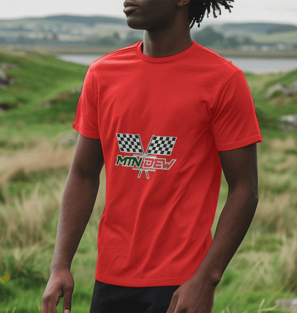 parka london Mountain Dew Racing Flags Red T-Shirt