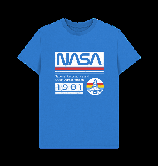 Parka London NASA 1981 Graphic Blue T-Shirt
