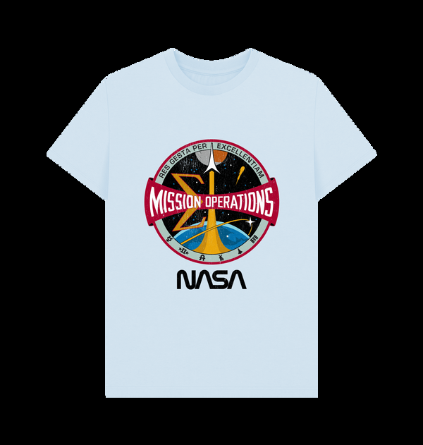 Parka London NASA Mission Ops Blue T-Shirt