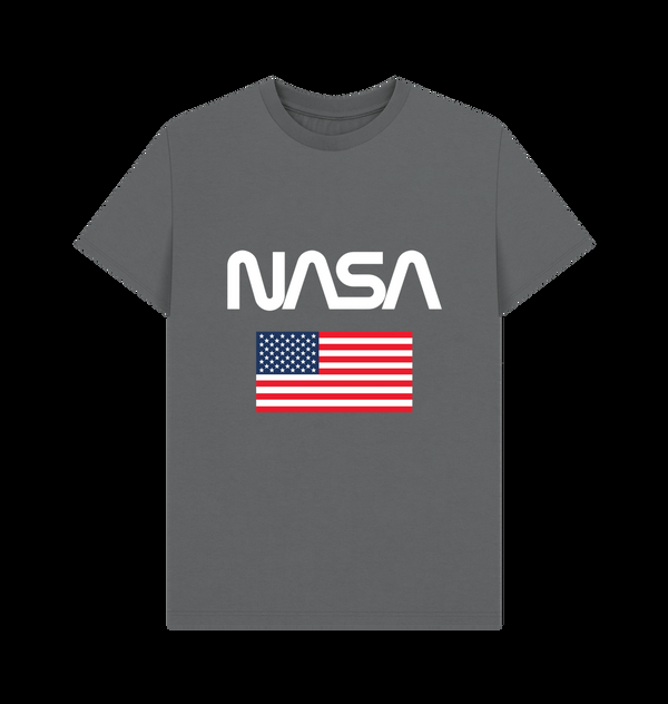 Parka London NASA Stars & Stripes Grey T-Shirt