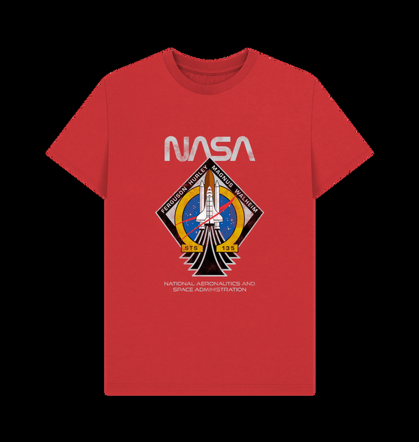 Parka London NASA STS135 Red T-Shirt