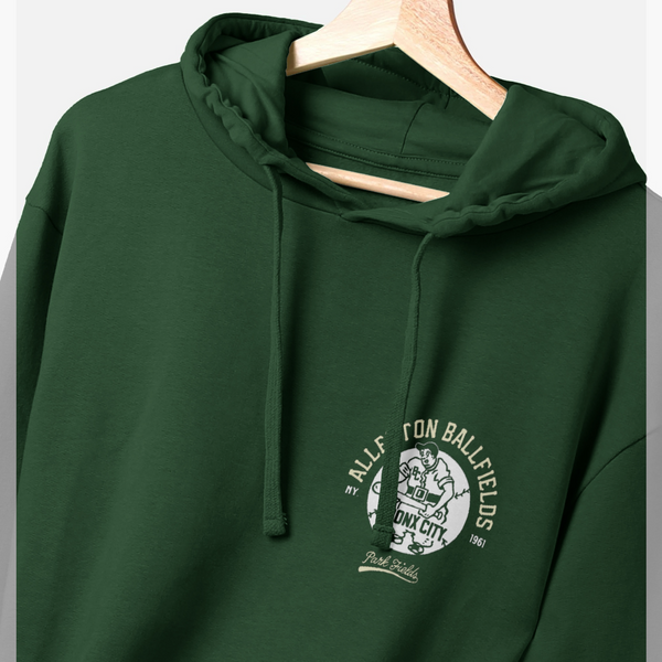 parka london Park Fields Bronx Green Hoodie
