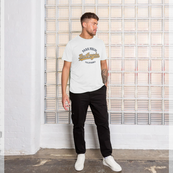 parka london Park Fields Cali White T-Shirt