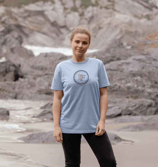 parka london Park Fields Circle Sky Blue T-Shirt