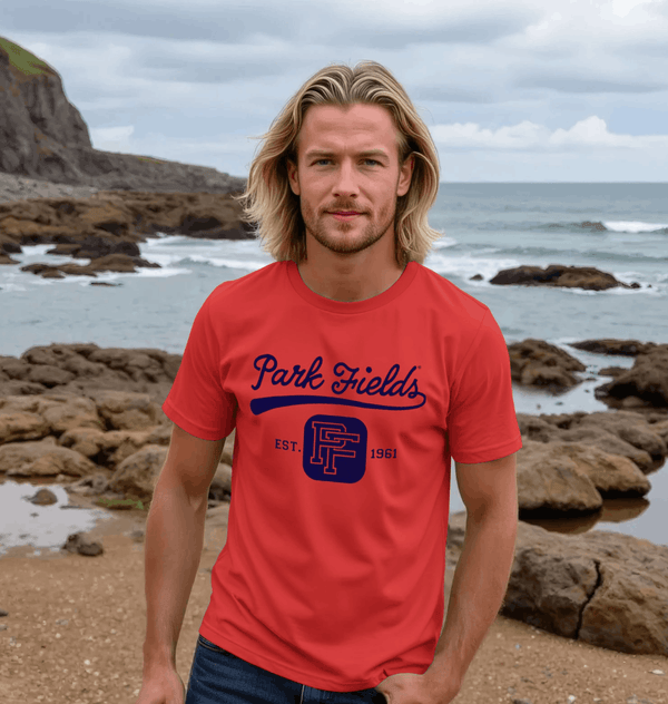 parka london Park Fields EST 1961 Red T-Shirt