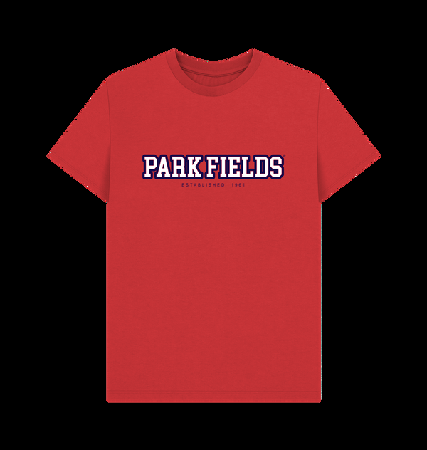 Parka London Park Fields Established Red T-Shirt