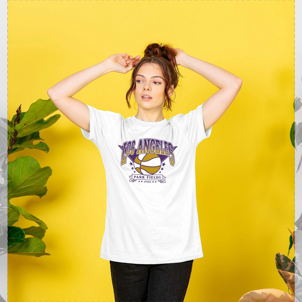 parka london Park Fields LA White T-Shirt