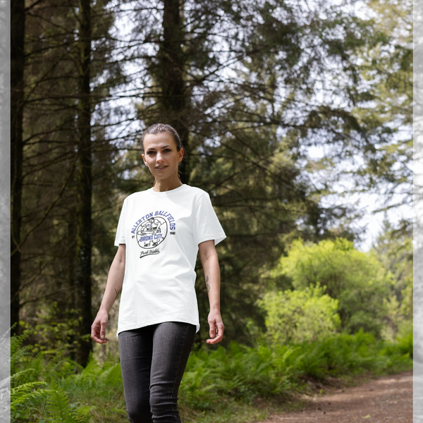 parka london Parl Fields Bronx White T-Shirt