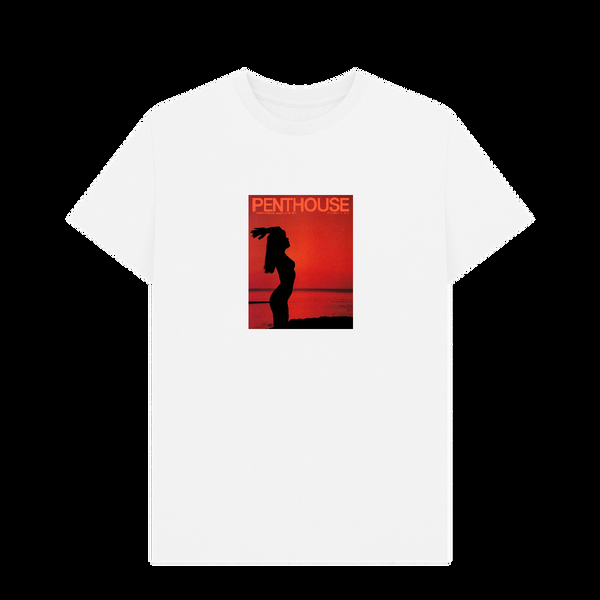 Parka London Penthouse 1981 Cover White T-shirt