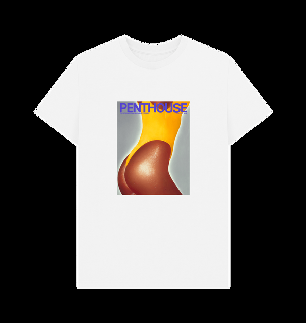 Parka London Penthouse 1986 Cover White T-shirt