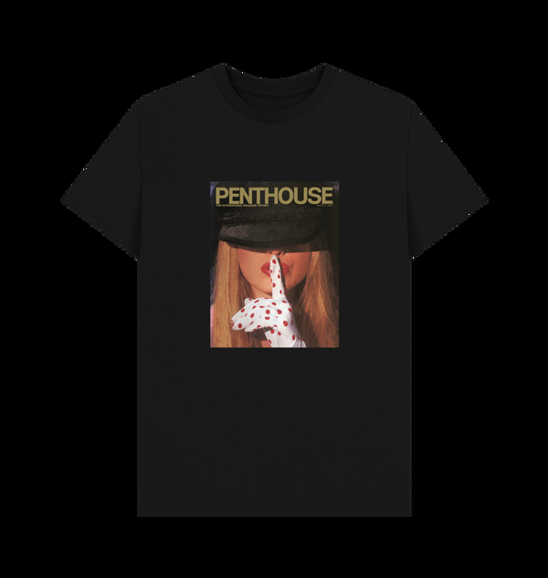 Parka London Penthouse 1990 Cover Black T-shirt