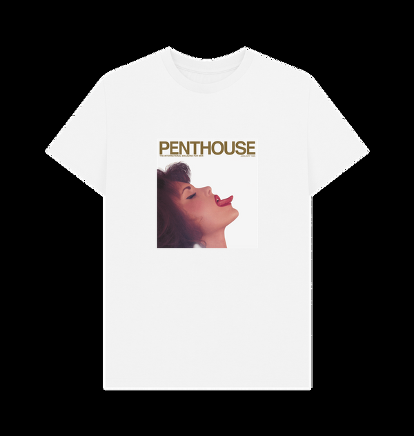 Parka London Penthouse 1995 Cover White T-shirt