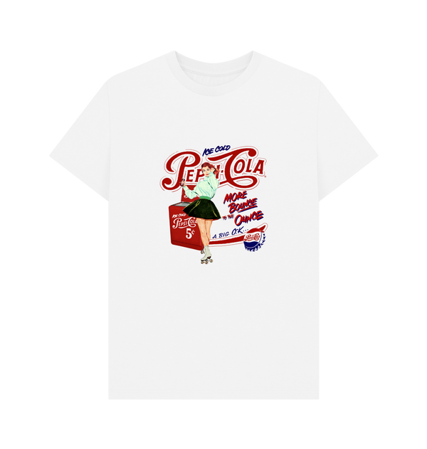Parka London Pepsi Cola Vintage White T-Shirt