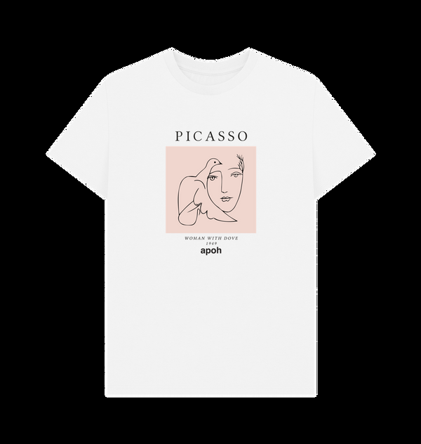 Parka London Picasso Woman With Dove White T-Shirt