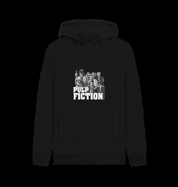 Parka London Pulp Fiction Cast Black Hoodie