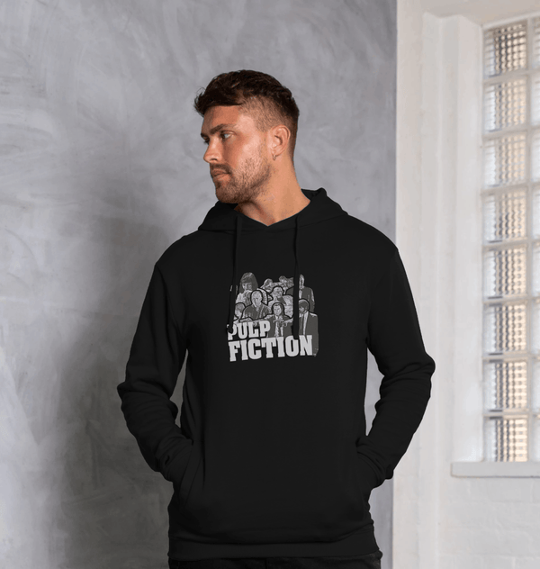 parka london Pulp Fiction Cast Black Hoodie