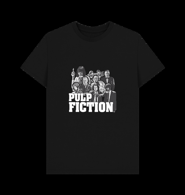 Parka London Pulp Fiction Cast Black T-Shirt