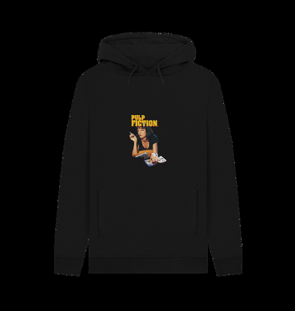 Parka London Pulp Fiction Mia Wallace Black Hoodie